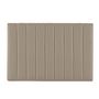 Voir la diapositive 3 : VS VENTA-STOCK Tête de lit tapissée Eris 90x60 cm Beige
