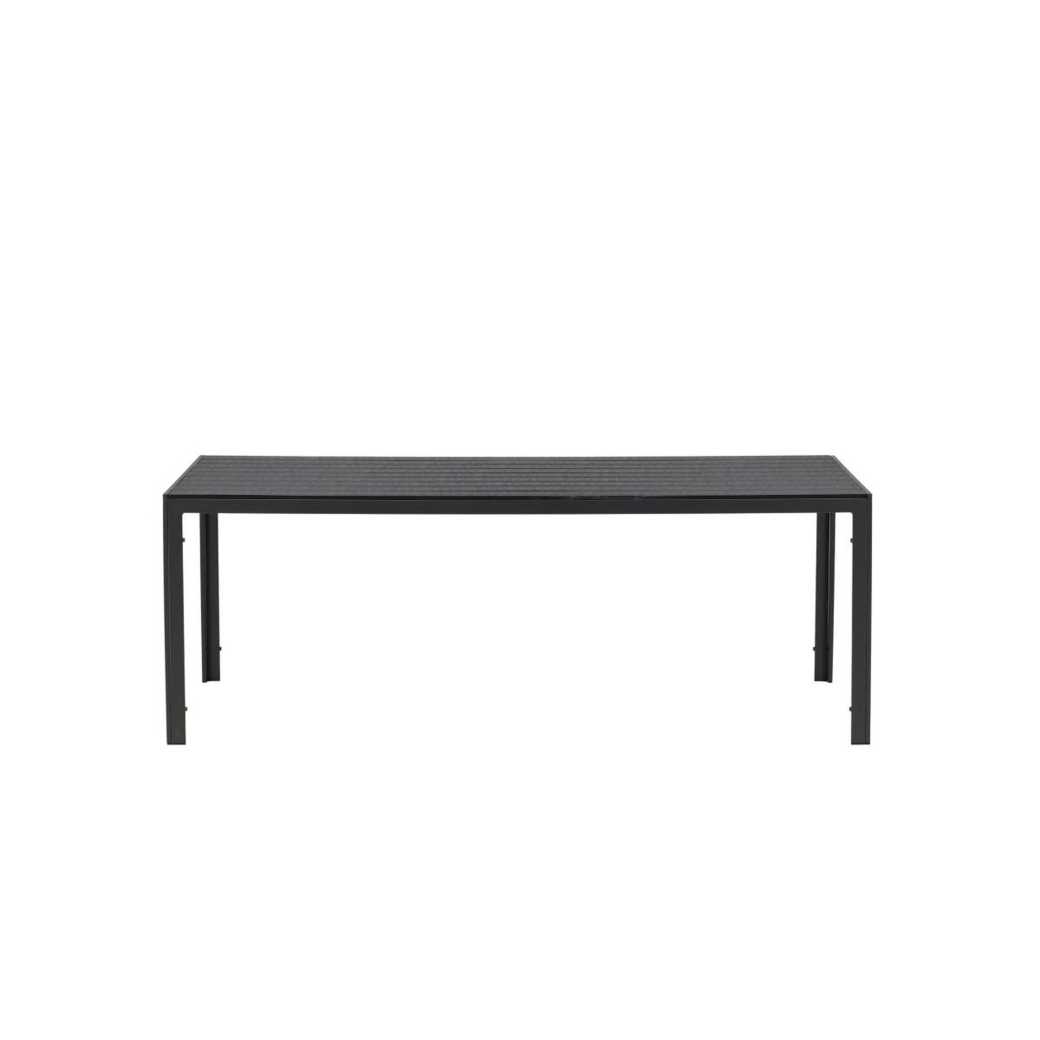 Voir la diapositive 4 : Paris Prix Table de jardin  break  205cm noir