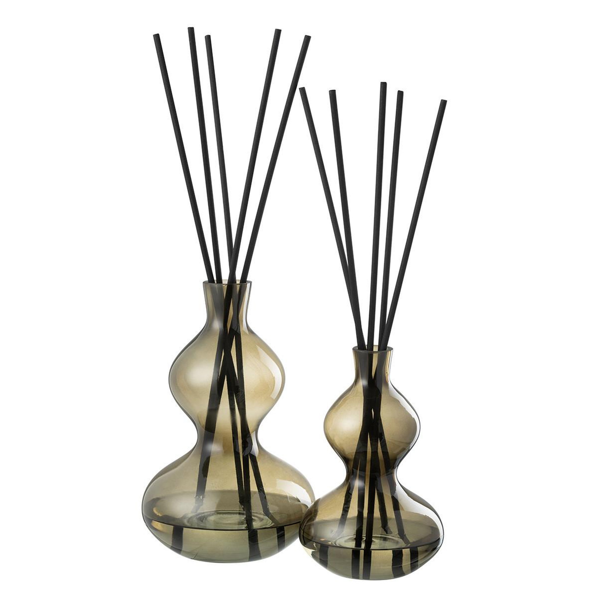 Voir la diapositive 2 : J-LINE Diffuseur de parfum en verre  li-ly  1l incense vert