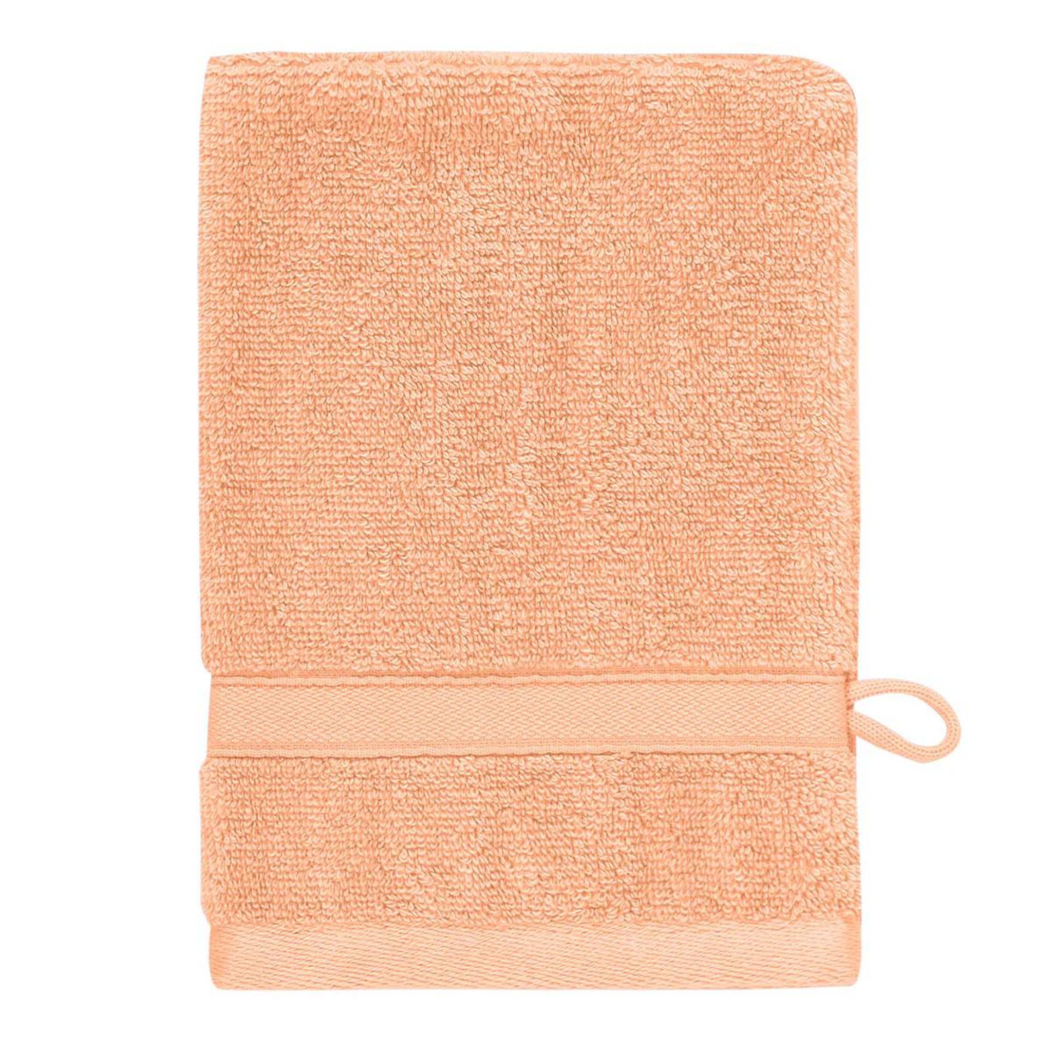 Voir la diapositive 2 : Sensei Maison Lot de 3 gants de toilette 600 g/m² SENSILK - 16x22 cm