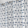 Voir la diapositive 2 : Paris Prix Rideau Voilage à Œillets  Gabi  140x240cm Bleu