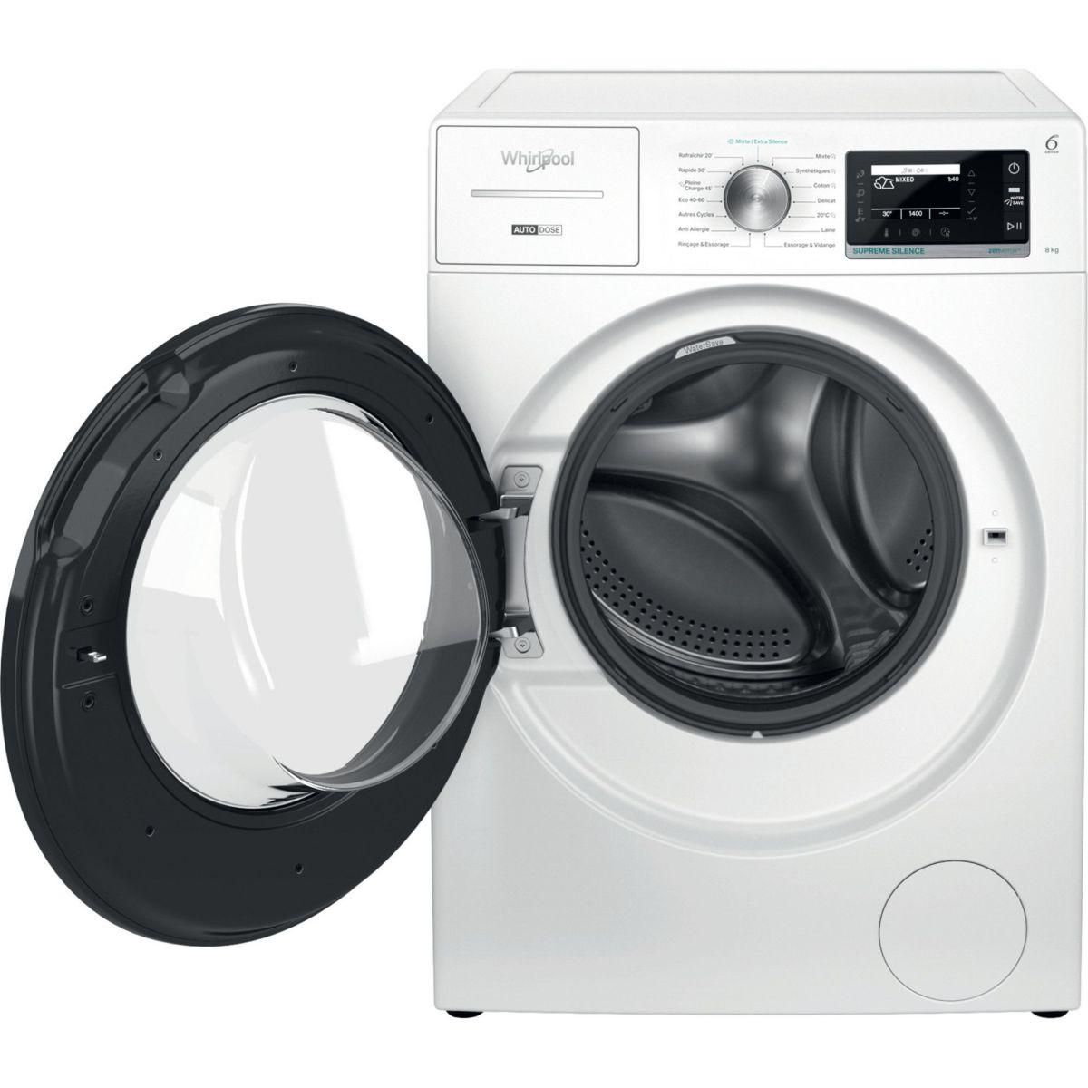 Whirlpool Lave linge hublot W8X89ADSILENCEFR