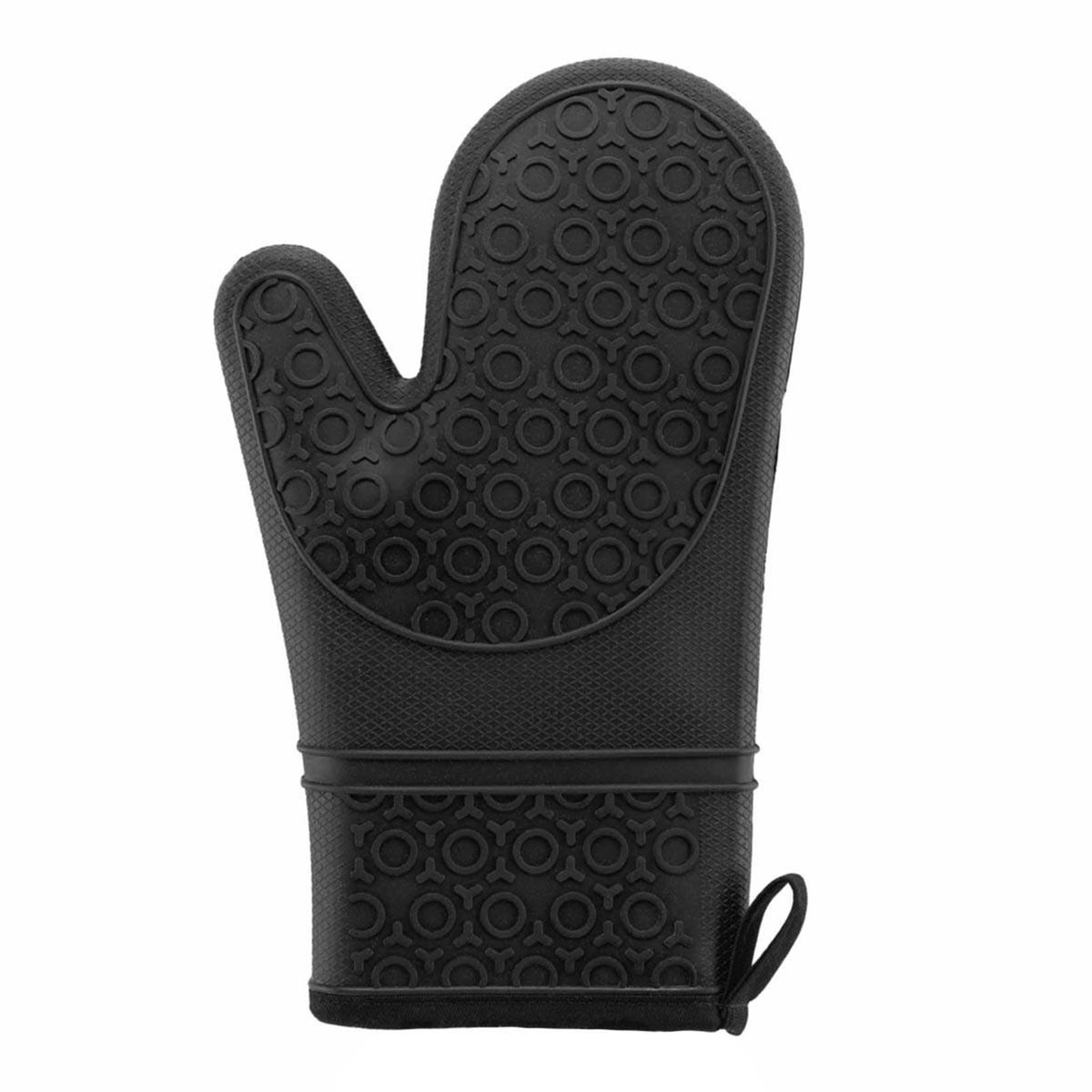 Douceur d'Intérieur Gant de cuisine en silicone  sylkki  30cm noir