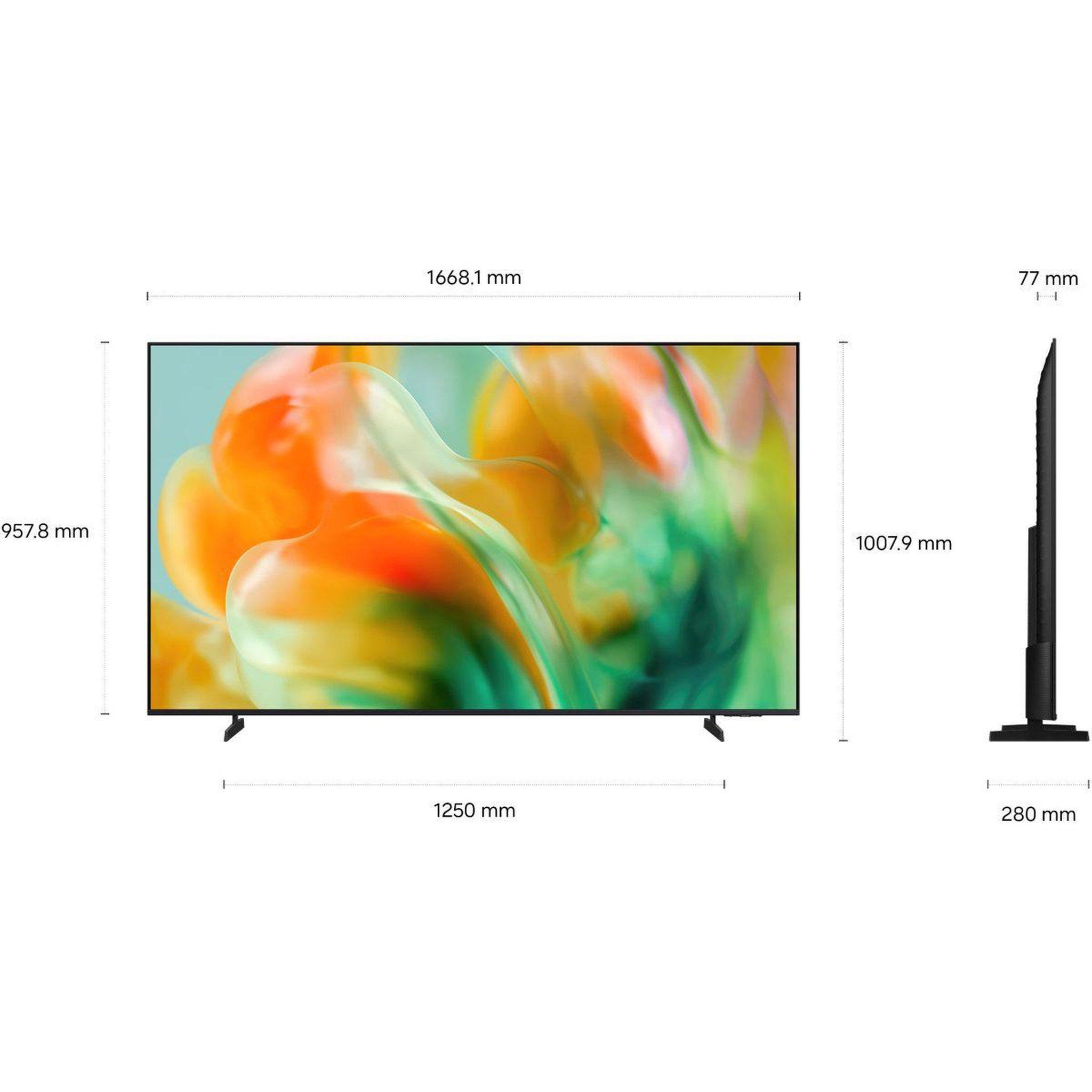 Voir la diapositive 2 : Samsung Tv mini led tu75m80h (2026) 75  (189 cm) 4k - smart tv avec ia