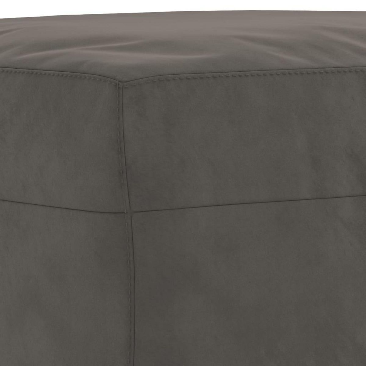 VIDAXL Banc Gris fonce 70x35x41 cm Velours