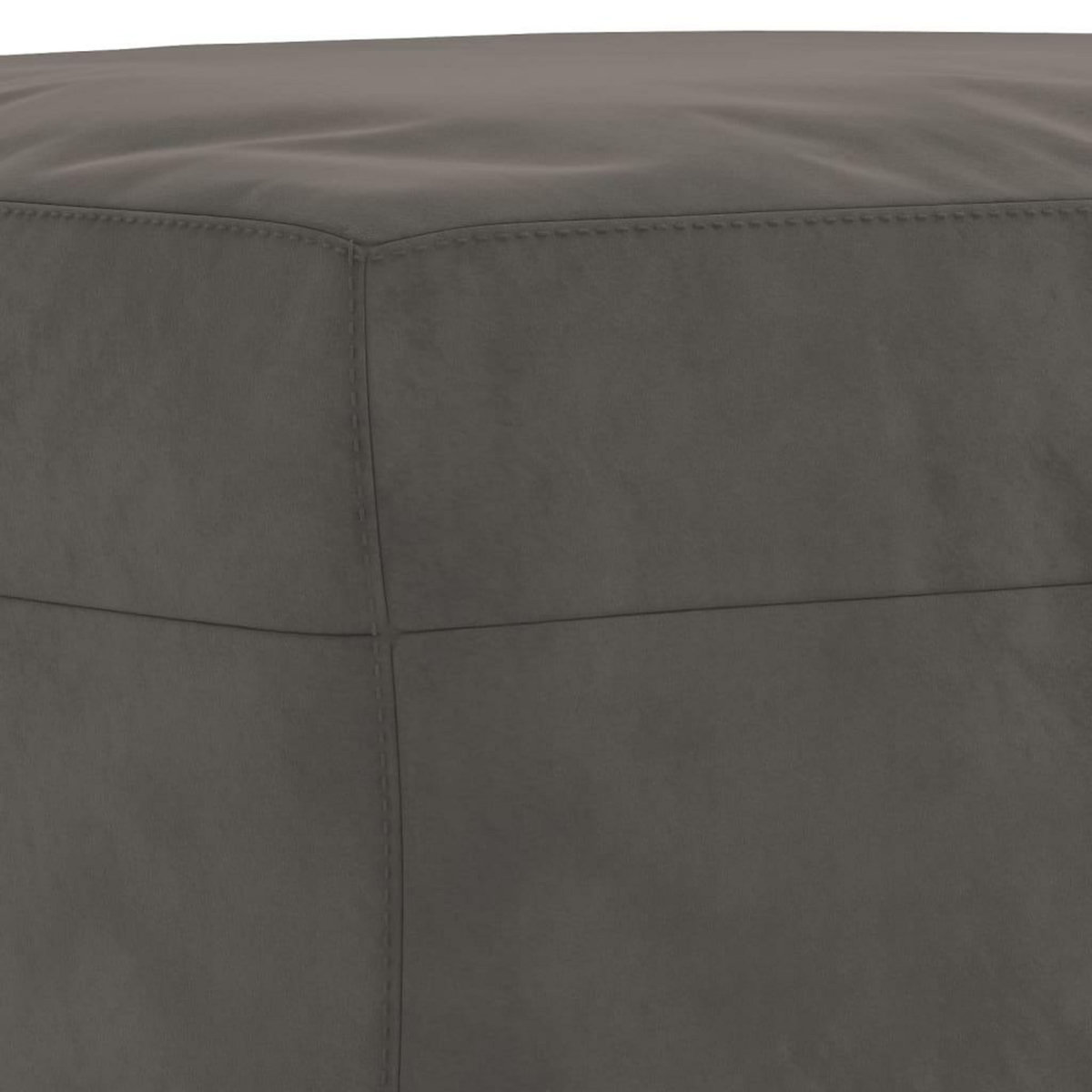 VIDAXL Banc Gris fonce 70x35x41 cm Velours