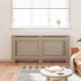 Voir la diapositive 3 : VIDAXL Cache-radiateur 172x19x81,5 cm MDF