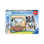 Voir la diapositive 1 : RAVENSBURGER Puzzle Les aventures de Bluey - 3x49 pcs