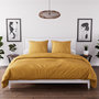 Voir la diapositive 1 : Intemporel Parure housse de couette en microfibre lavée BOHEME, par Soleil d'Ocre