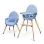 Voir la diapositive 1 : KINDERKRAFT Chaise haute 2en1 fini 2 pratique et confortable