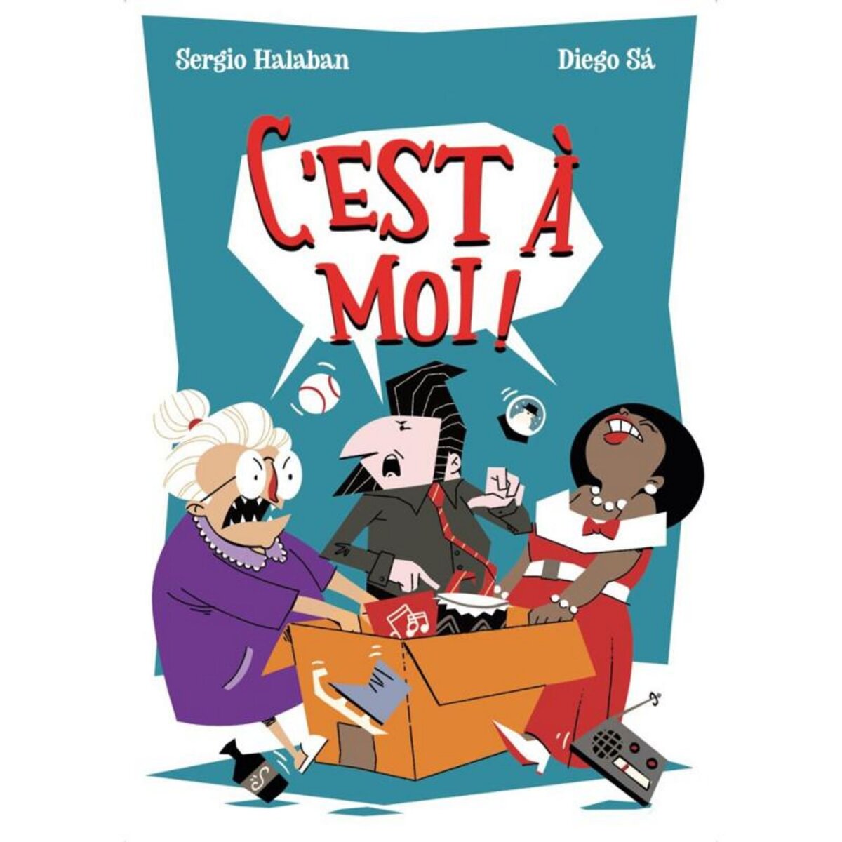 Asmodee Jeu d'ambiance Asmodee C'est à Moi