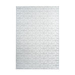 Paris Prix Tapis Shaggy Effet 3D  Vivica  Blanc & Bleu Gris. Coloris disponibles : Blanc