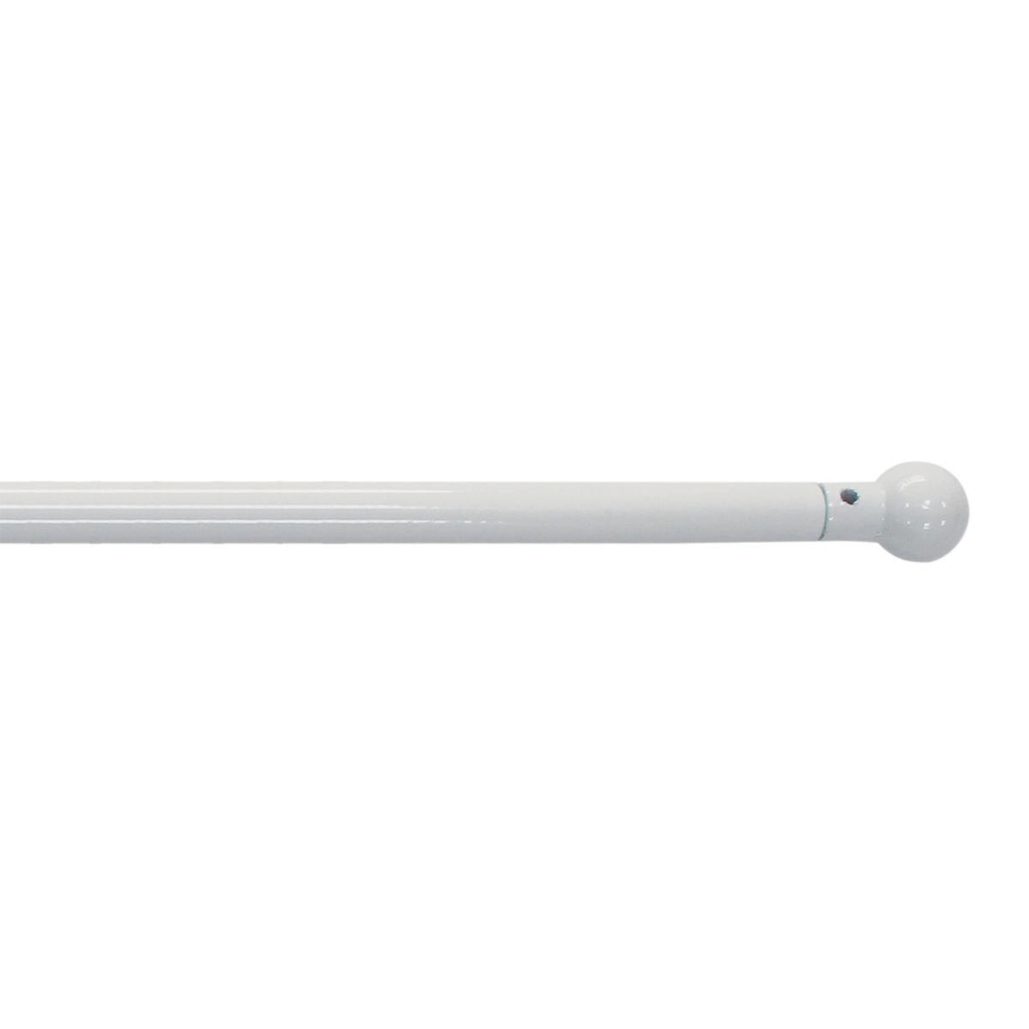Douceur d'Intérieur Tringle déco extensible  bolla  80-110cm blanc