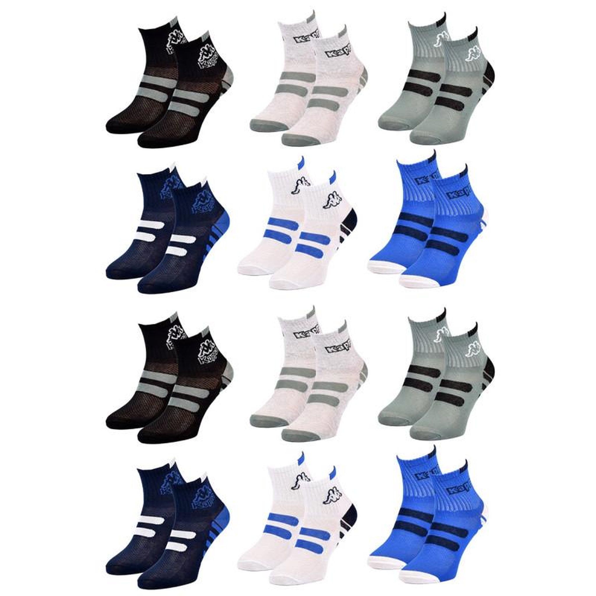 Voir la diapositive 2 : KAPPA Chaussettes KAPPA QUARTER