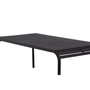 Voir la diapositive 3 : Paris Prix Table de Jardin Design  Borneo  200cm Noir
