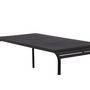 Voir la diapositive 3 : Paris Prix Table de Jardin Design  Borneo  200cm Noir