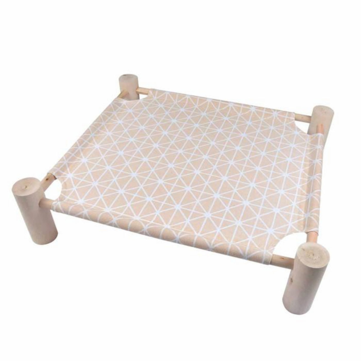 Paris Prix Lit Hamac pour Chat en Bois  Boho  53cm Naturel