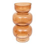 Voir la diapositive 1 : ATMOSPHERA Vase Design  Be Vintage  25cm Ambre