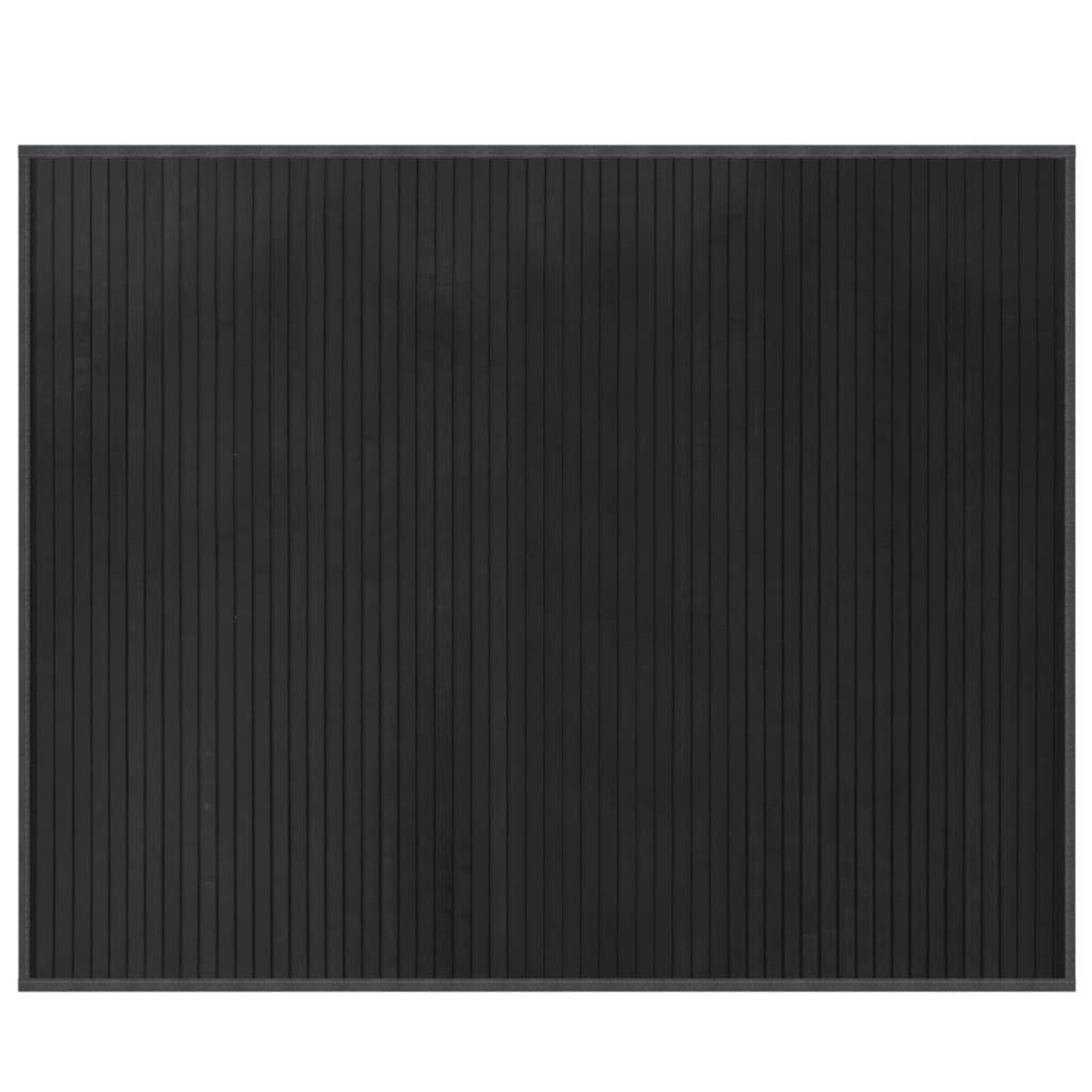 Voir la diapositive 2 : VIDAXL Tapis rectangulaire gris 80x100 cm bambou