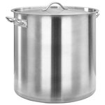 VIDAXL Marmite 71 L 45x45 cm Acier inoxydable