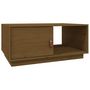 Voir la diapositive 2 : VIDAXL Table basse Marron miel 80x50x35,5 cm Bois massif de pin