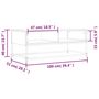 Voir la diapositive 6 : VIDAXL Table basse chene marron 100x51x40 cm bois d'ingenierie
