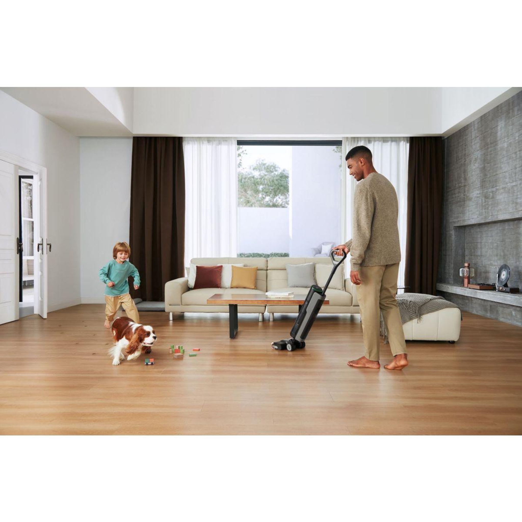 Voir la diapositive 5 : DREAME Aspirateur laveur H13 Pro