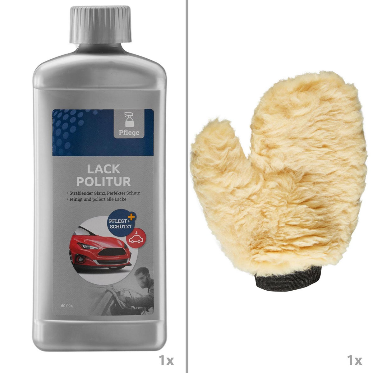 tectake Lustreuse Polisseuse Rectifieuse Excentrique avec 27 Accessoires 810 W noir/rouge