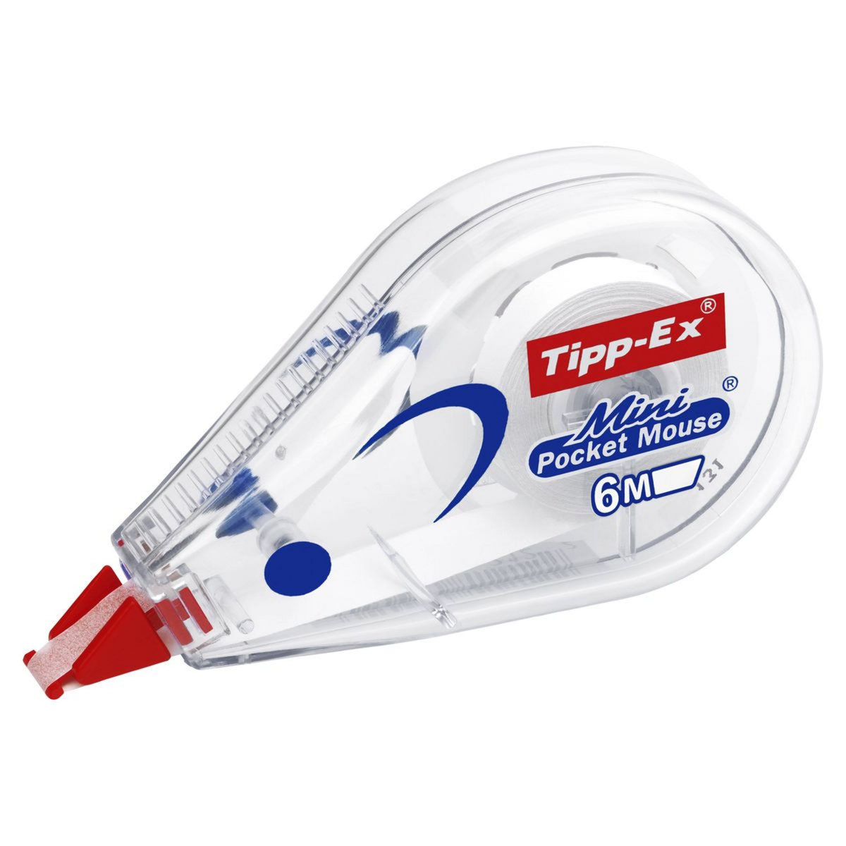 BIC Lot de 4 mini souris correctrices 6m blanc + 1 souris correctrice 8m Micro Twist coloris aléatoire