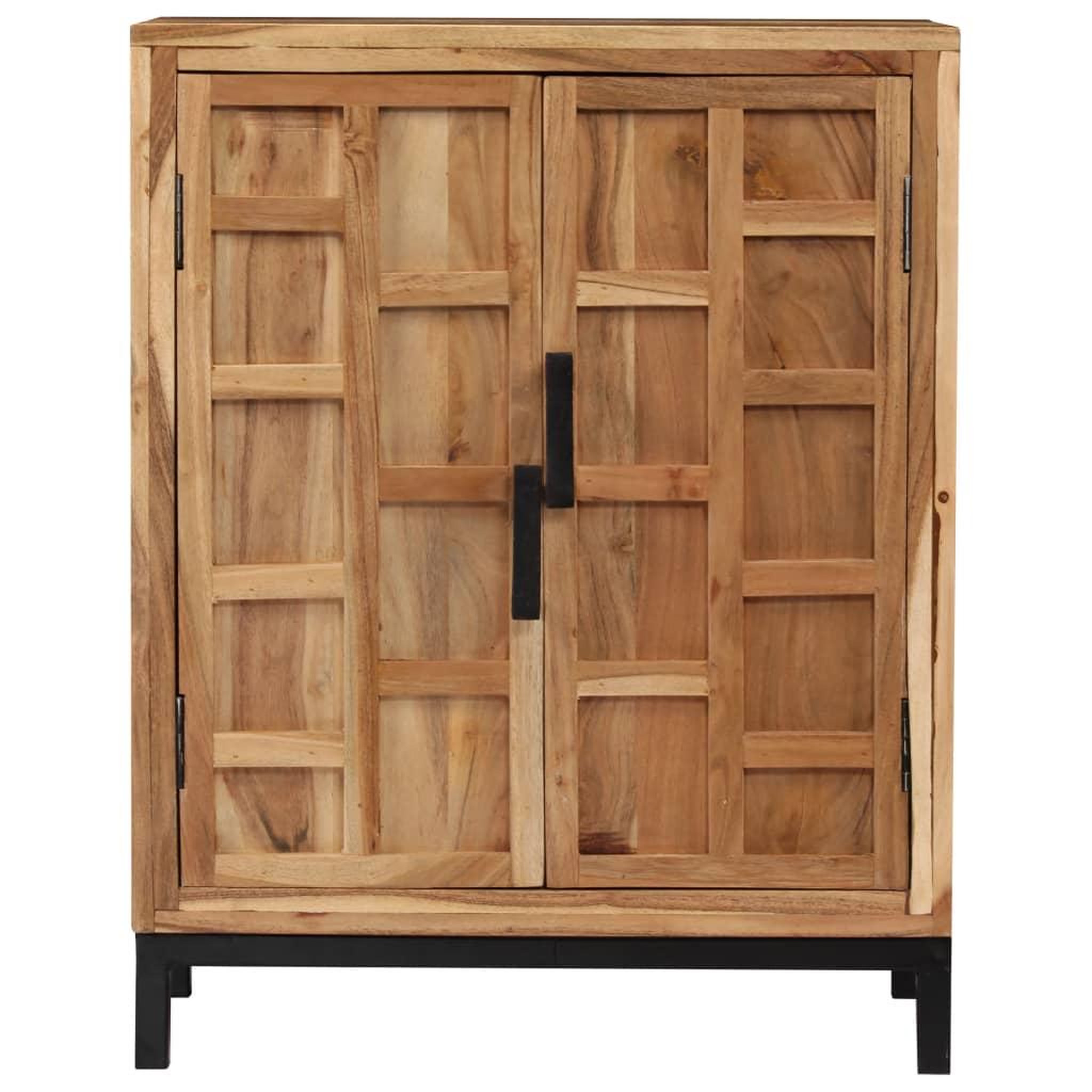Voir la diapositive 2 : VIDAXL Buffet bois d'acacia solide 60x35x76 cm marron