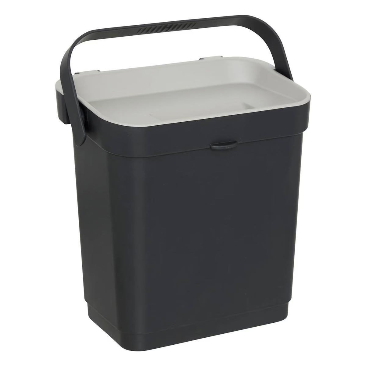 FIVE Poubelle à Compost  Recyclé  5L Noir
