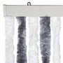 Voir la diapositive 4 : VIDAXL Moustiquaire Gris et blanc 100x220 cm Chenille