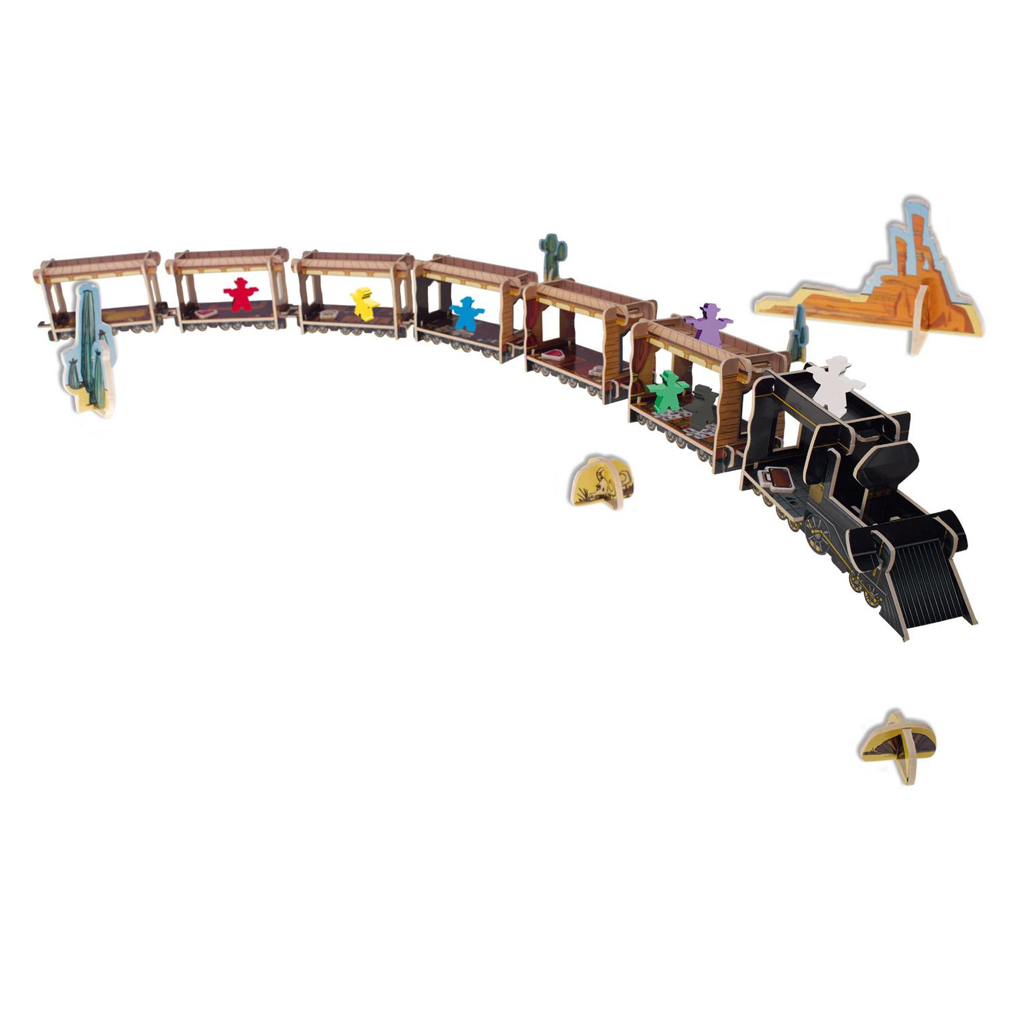 Voir la diapositive 2 : Blackrock Editions Colt Express le jeux de societe