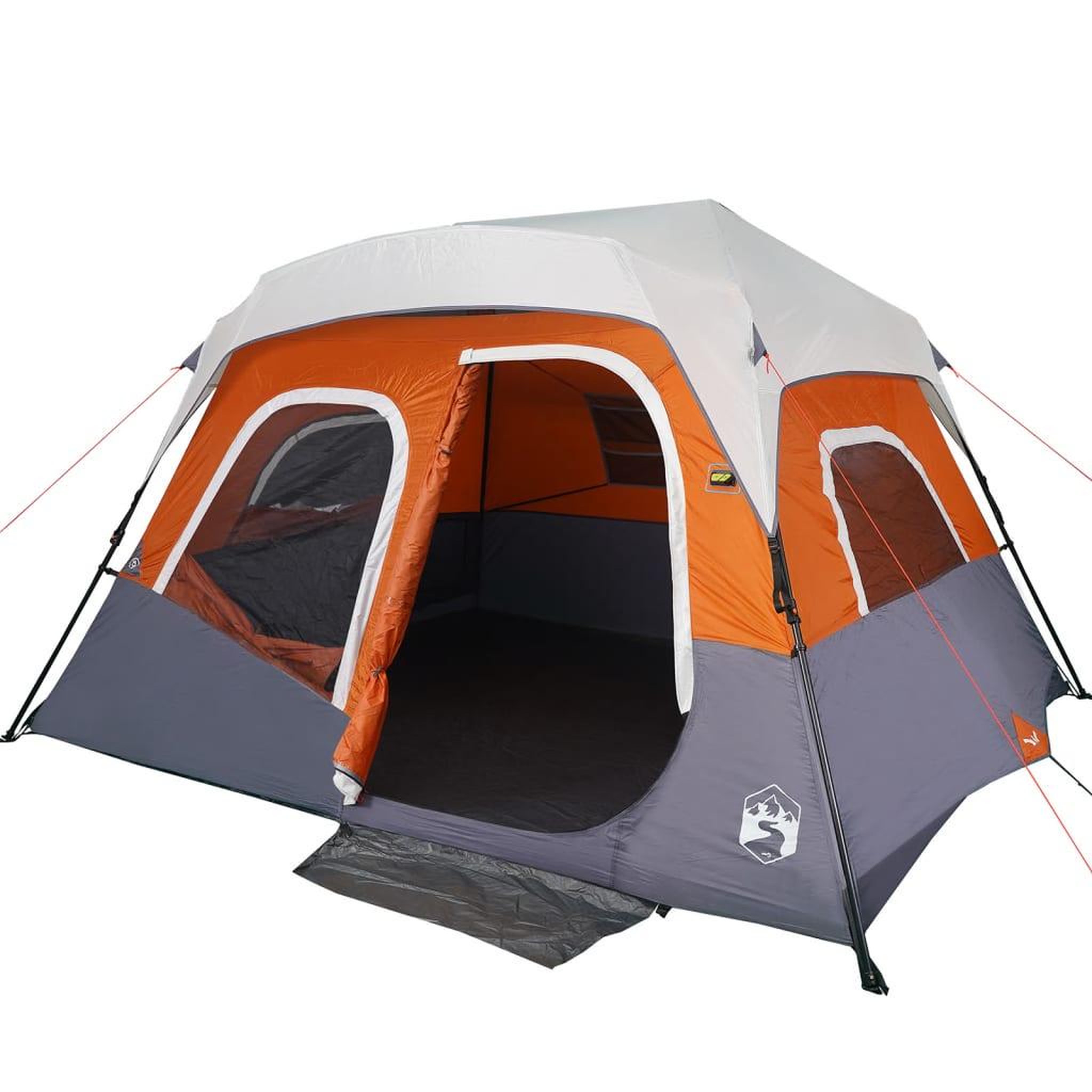 Voir la diapositive 4 : VIDAXL Tente familiale avec LED 6 personnes a degagement rapide