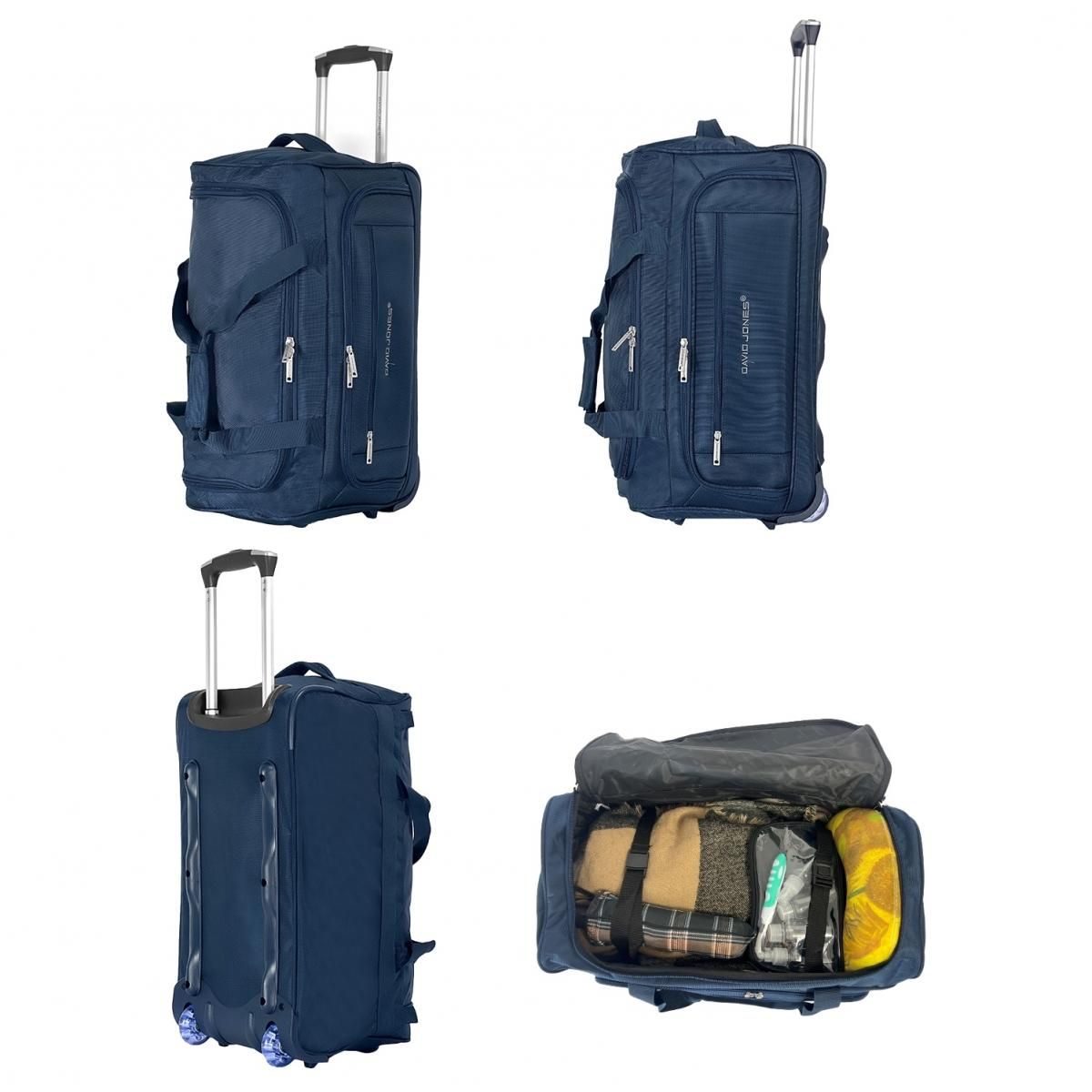 David Jones Sac de voyage cabine avec roulettes 36L  53cm