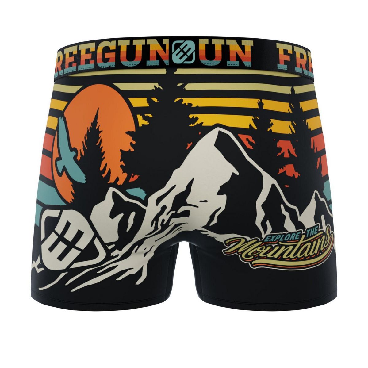 FREEGUN Lot de 3 boxers enfant Outdoor