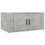 Voir la diapositive 2 : VIDAXL Table basse Gris beton 80x50x36 cm Bois d'ingenierie
