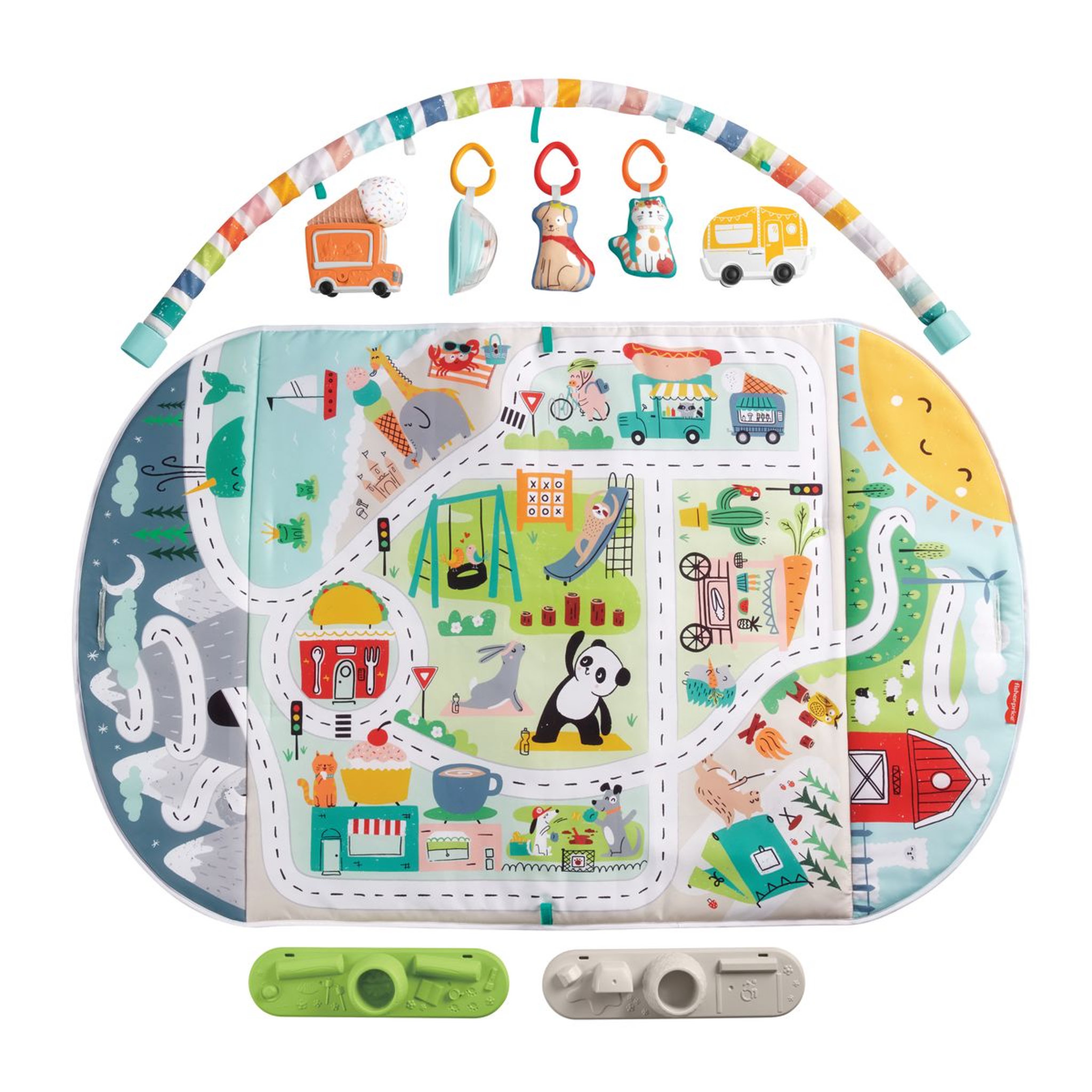 Voir la diapositive 3 : Fisher price Mon tapis découvertes évolutif