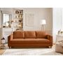 Voir la diapositive 5 : LISA DESIGN Brooke - canapé 3 places - convertible - en velours