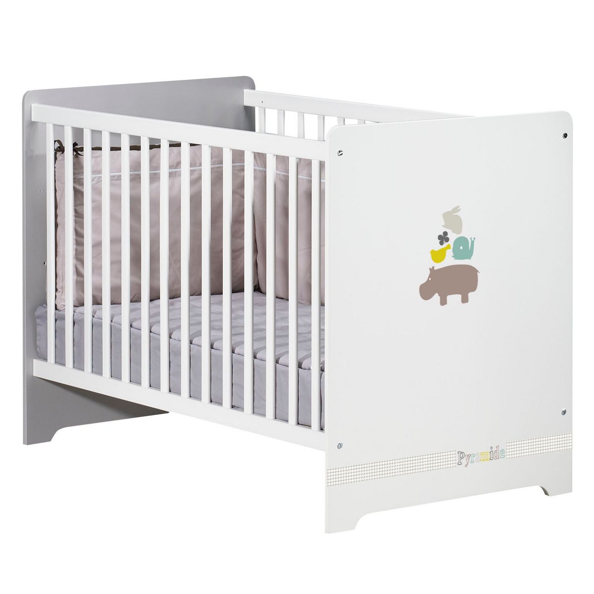 SAUTHON BABY DECO Lit bébé à barreaux BULLE