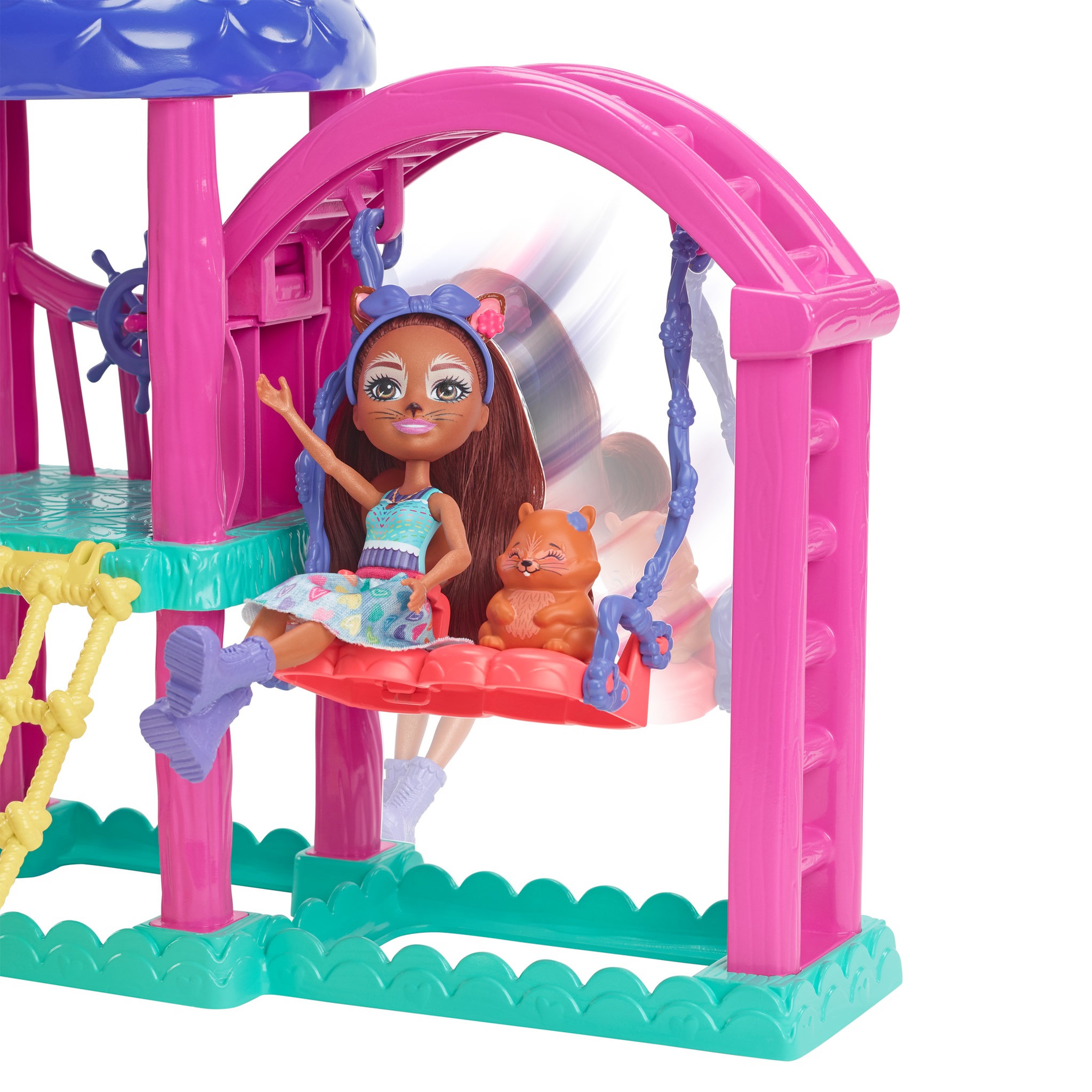 Voir la diapositive 2 : Enchantimals Mini-poupée Enchantimals - Aire de jeux 