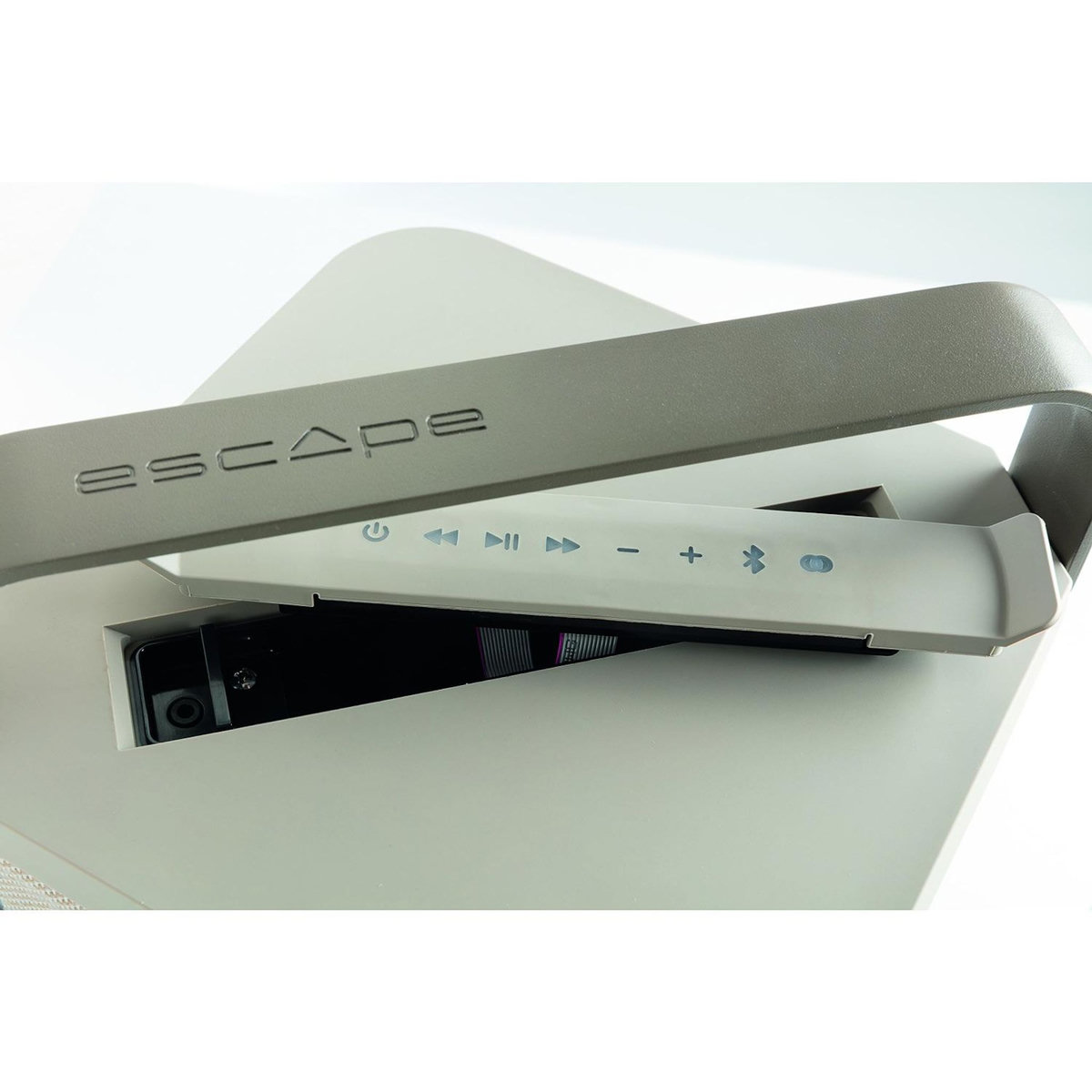 ESCAPE Enceinte bluetooth nomade jusqu'à 16h d'autonomie beige - p9tan