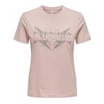 Only T shirt  Femme Only  ima. Coloris disponibles : Rose