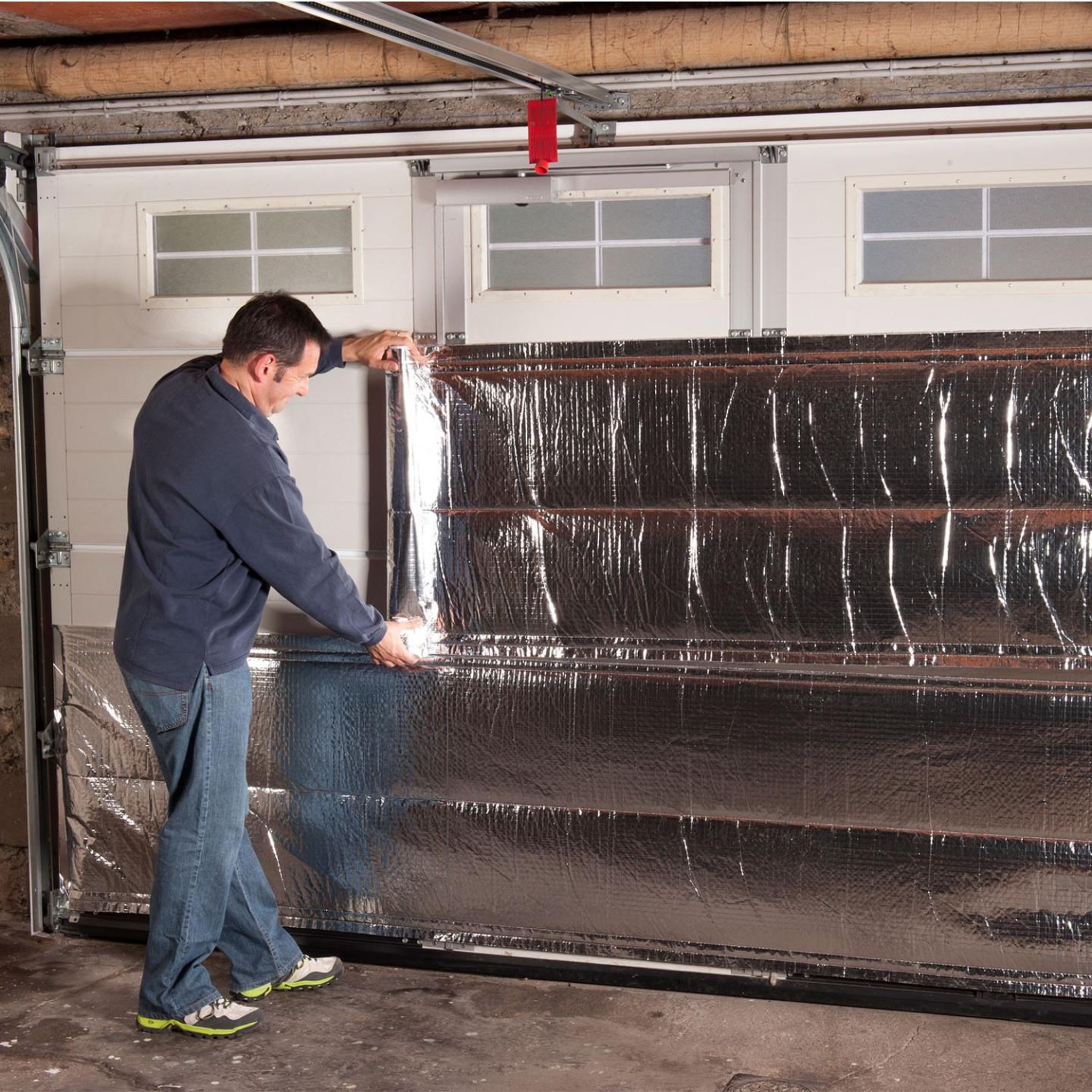 Voir la diapositive 4 : ID MARKET Kit isolation thermique spécial porte de garage