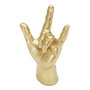 Voir la diapositive 4 : Paris Prix Main Déco en Résine  Signe Yeah  23cm Or