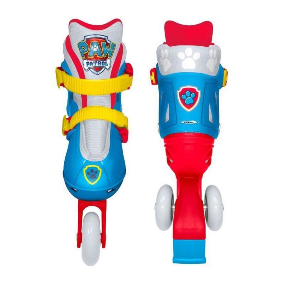 PAW PATROL Patins en Ligne two in one - PAW PATROL - PAT PATROUILLE - 3 Roues - Tri skate et Roller in lin - Ajustable taille 27-30