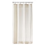 Voir la diapositive 1 : Douceur d'Intérieur Rideau à anneaux Alturas - Polyester et lin - 140 x 240 cm - Ecru