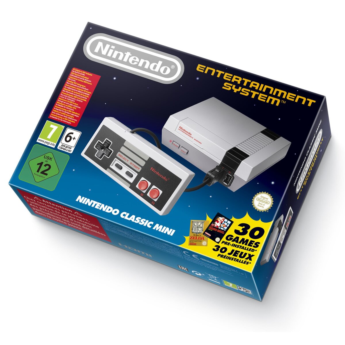 NINTENDO Nintendo Classic Mini : Nintendo NES - 30 jeux inclus