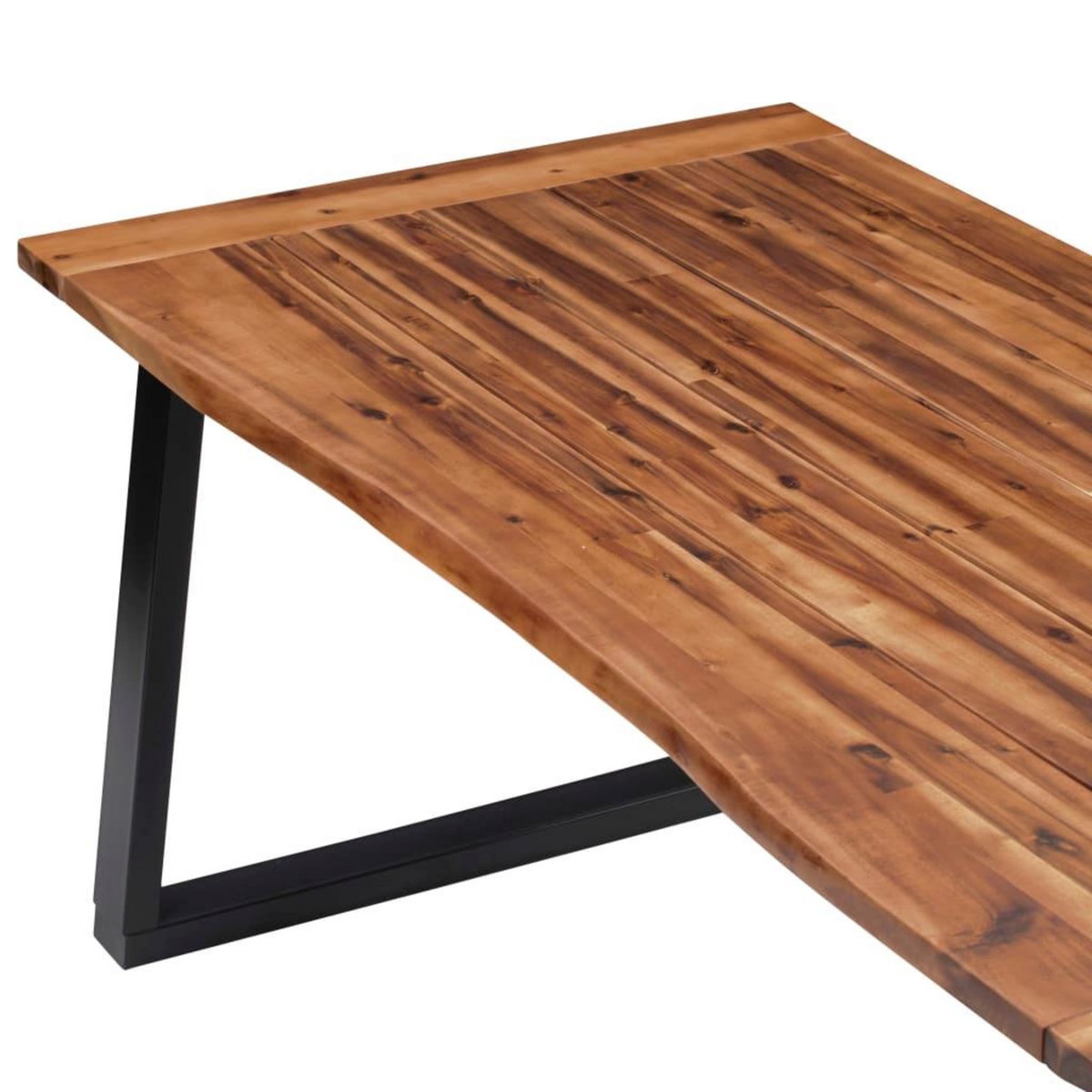 VIDAXL Table a manger Bois d'acacia massif 180x90 cm