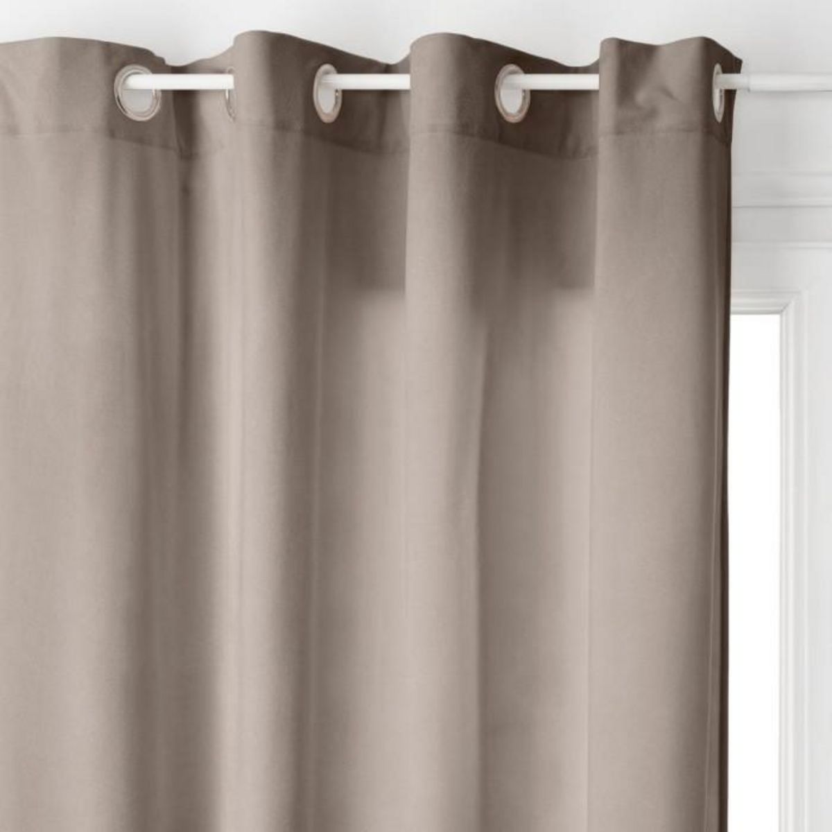 ATMOSPHERA Rideau Tamisant  Lilou  140x260cm Taupe